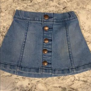 Old navy button down skirt size 12 to 18 months